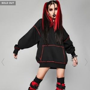 Dolls kill devil hoodie